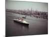 United States Passing New York Skyline-null-Mounted Photographic Print