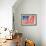 United States Peace Flag-daboost-Framed Art Print displayed on a wall