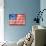 United States Peace Flag-daboost-Art Print displayed on a wall