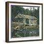 United States (Penna County - Near Cresson), a Sawmill in the Allegheny Mountains-Leon, Levy et Fils-Framed Photographic Print