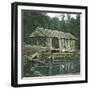 United States (Penna County - Near Cresson), a Sawmill in the Allegheny Mountains-Leon, Levy et Fils-Framed Photographic Print