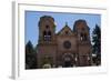 United States, Santa Fe, Cathedral of Saint Francis of Assisi, 19th Century-null-Framed Giclee Print