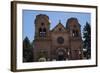 United States, Santa Fe, Cathedral of Saint Francis of Assisi, 19th Century-null-Framed Giclee Print