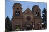 United States, Santa Fe, Cathedral of Saint Francis of Assisi, 19th Century-null-Mounted Giclee Print
