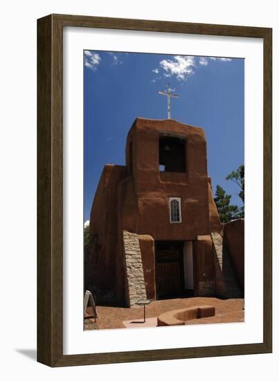 United States, Santa Fe, San Miguel Mission, 17th-18th Centuries-null-Framed Giclee Print
