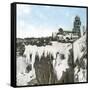 United States, Stalactites on Table Rock-Leon, Levy et Fils-Framed Stretched Canvas