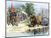 United States, State of Virginia: Arrival of Lord De La Warre to Restore Order and Regain the Law I-null-Mounted Giclee Print