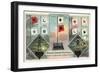 United States Storm and Weather Signals-null-Framed Giclee Print