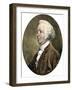 United States Supreme Court: Portrait of John Rutledge, American Judge. Colour Engraving of the 19T-null-Framed Giclee Print