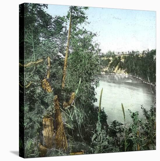 United States, the Niagara River-Leon, Levy et Fils-Stretched Canvas