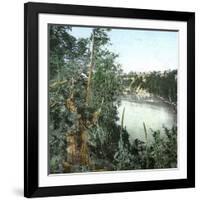 United States, the Niagara River-Leon, Levy et Fils-Framed Photographic Print