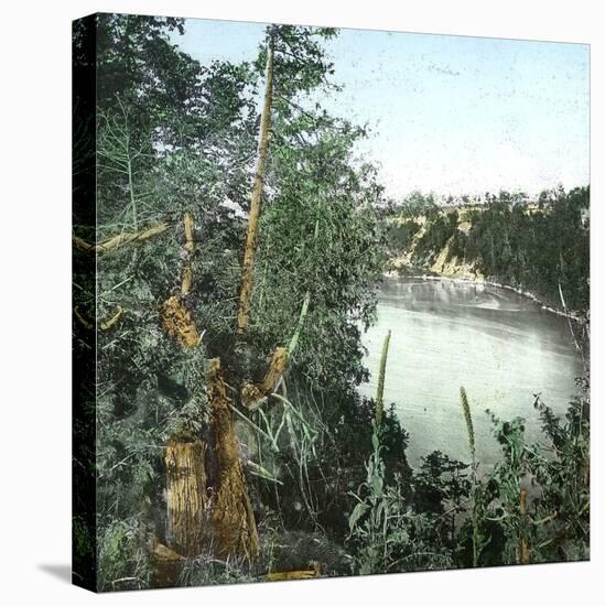 United States, the Niagara River-Leon, Levy et Fils-Stretched Canvas