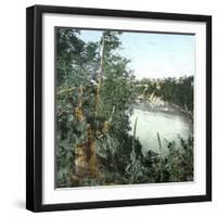 United States, the Niagara River-Leon, Levy et Fils-Framed Photographic Print