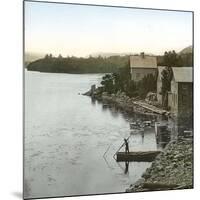 United States, View of the Hudson River-Leon, Levy et Fils-Mounted Photographic Print