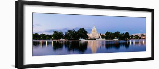 United Statues Capitol-Tarch-Framed Photographic Print