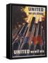 United We are Strong, United We Can Win-null-Framed Stretched Canvas