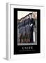 United We Stand: Citation Et Affiche D'Inspiration Et Motivation-null-Framed Photographic Print