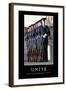 United We Stand: Citation Et Affiche D'Inspiration Et Motivation-null-Framed Photographic Print