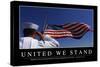 United We Stand: Citation Et Affiche D'Inspiration Et Motivation-null-Stretched Canvas