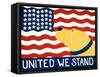 United We Stand Yellow-Stephen Huneck-Framed Stretched Canvas