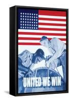 United We Win-null-Framed Stretched Canvas