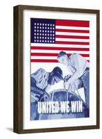 United We Win-null-Framed Art Print