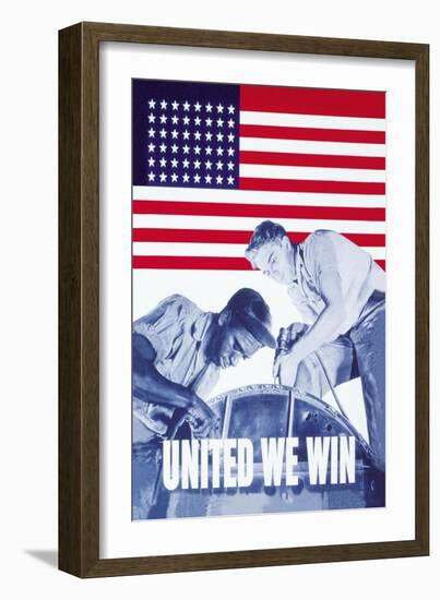 United We Win-null-Framed Art Print