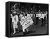 Units of the American Federation of Labor Marching in the Labor Day Parade-null-Framed Stretched Canvas