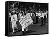 Units of the American Federation of Labor Marching in the Labor Day Parade-null-Framed Stretched Canvas