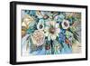 Unity Blue-Jeanette Vertentes-Framed Art Print