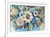 Unity Blue-Jeanette Vertentes-Framed Art Print