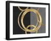 Unity Gold on Black I-Natalie Harris-Framed Art Print