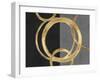 Unity Gold on Black I-Natalie Harris-Framed Art Print