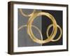 Unity Gold on Black II-Natalie Harris-Framed Art Print