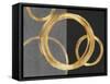 Unity Gold on Black II-Natalie Harris-Framed Stretched Canvas