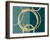 Unity Gold on Green I-Natalie Harris-Framed Art Print