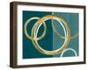 Unity Gold on Green II-Natalie Harris-Framed Art Print