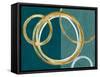 Unity Gold on Green II-Natalie Harris-Framed Stretched Canvas