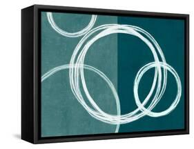 Unity Green II-Natalie Harris-Framed Stretched Canvas