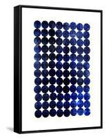 Unity Indigo-Garima Dhawan-Framed Stretched Canvas