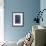 Unity Indigo-Garima Dhawan-Framed Giclee Print displayed on a wall