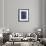 Unity Indigo-Garima Dhawan-Framed Giclee Print displayed on a wall