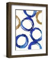 Unity Indigo-Evangeline Taylor-Framed Art Print