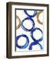 Unity Indigo-Evangeline Taylor-Framed Art Print