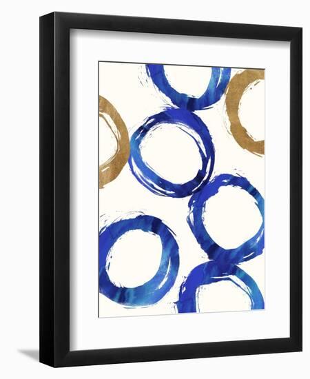 Unity Indigo-Evangeline Taylor-Framed Art Print