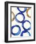 Unity Indigo-Evangeline Taylor-Framed Art Print