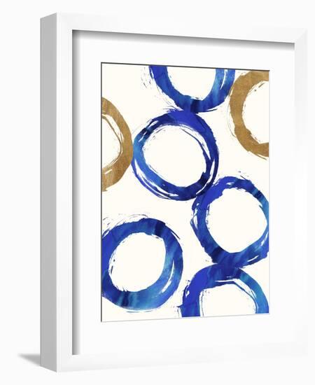 Unity Indigo-Evangeline Taylor-Framed Art Print