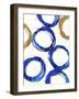 Unity Indigo-Evangeline Taylor-Framed Art Print