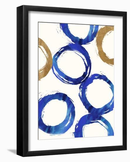 Unity Indigo-Evangeline Taylor-Framed Art Print