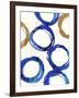 Unity Indigo-Evangeline Taylor-Framed Art Print